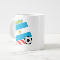 Argentina Soccer Team Jumbo Mug specialtymug