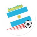 Argentina Soccer Team stickers by worldwidesoccer Argentina Soccer Team stickers