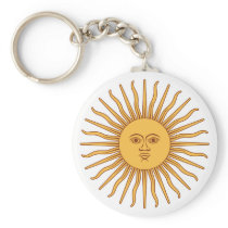 Argentina Sol de Mayo Key Chains