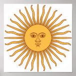 Argentina Sol de Mayo Print