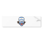 Argentina sports fan bumper sticker