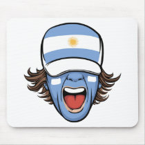 Argentina sports fan mousepads