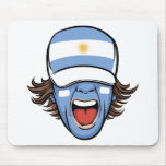 Argentina sports fan mousepads
