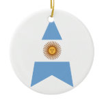 Argentina Star Christmas Ornaments