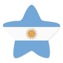 argentina star stickers