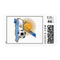 Argentina Sun flag map of Argentina gifts Stamps