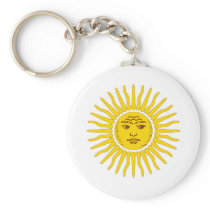 Argentina Sun Key Chain