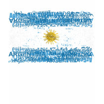 Argentina Textual t-shirts