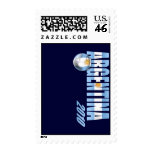 Argentina Vertical logo La Albiceleste futbol Postage