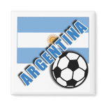 ARGENTINA World Soccer Fan Tshirts Refrigerator Magnets