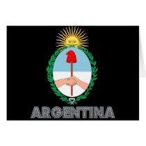 Argentine Emblem Greeting Cards