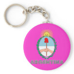 Argentine Emblem Key Chain