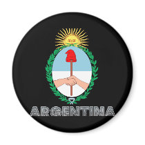 Argentine Emblem Fridge Magnet