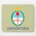 Argentine Emblem Mouse Pad