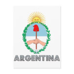Argentine Emblem Postcard