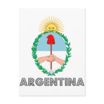 Argentine Emblem Postcard