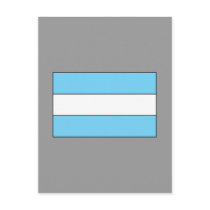 Argentine Flag T-shirts and Gifts Postcard