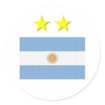 Argentine Footie Sticker