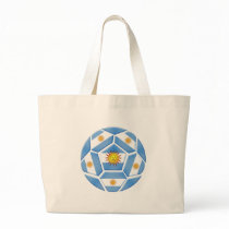 Argentine futebol Tees and soccer ball gear Tote Bags