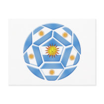 Argentine futebol Tees and soccer ball gear postcards by SoccerJersey Argentine futebol Tees and soccer ball gear postcards
