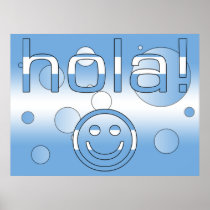Argentine Gifts : Hello / Hola + Smiley Face Posters
