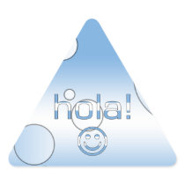 Argentine Gifts : Hello / Hola + Smiley Face Stickers