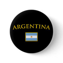 Argentine Gold Pinback Buttons