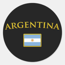 Argentine Gold Stickers