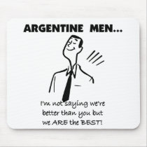Argentine Men Mouse Pads