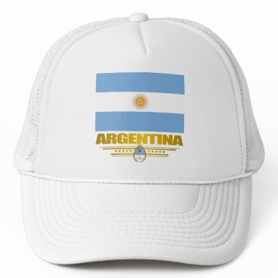 "Argentine Pride" Mesh Hats by FlagAmericas