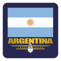 "Argentine Pride" Square Sticker