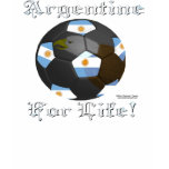 Argentine Soccer Fan 4 Life Spaghetti Strap Tee Shirt