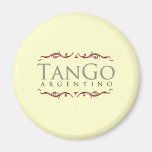 Argentine tango refrigerator magnets