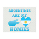 Argentines are my Homies Postcard