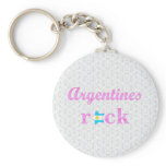Argentines Rock - Cute Pink Key Chains