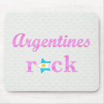 Argentines Rock - Cute Pink Mouse Pad