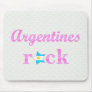 Argentines Rock - Cute Pink Mouse Pad