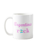 Argentines Rock - Cute Pink Coffee Mug