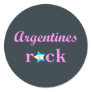 Argentines Rock - Cute Pink Sticker