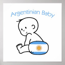 Argentinian Baby Poster