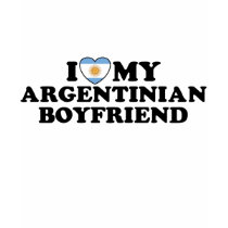 Argentinian Boyfriend t-shirts by magarmor Argentinian Boyfriend t-shirts