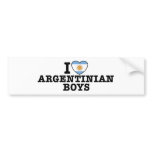 Argentinian Boys Bumper Sticker
