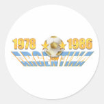 Argentinian flag 1978 1986 World Champions gear Sticker