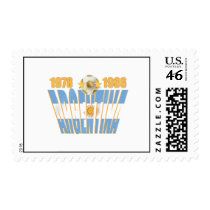 Argentinian flag 1978 1986 World Champions gifts Postage Stamp