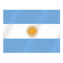 Argentinian flag of Argentina Albicelestes Gifts postcards