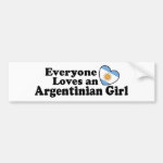 argentinian girl bumper sticker r9c5d6bccfe424e419e4fd55b4f2503dc v9wht 8byvr 150 Argentina 