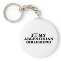 Argentinian Girlfriend Key Chain