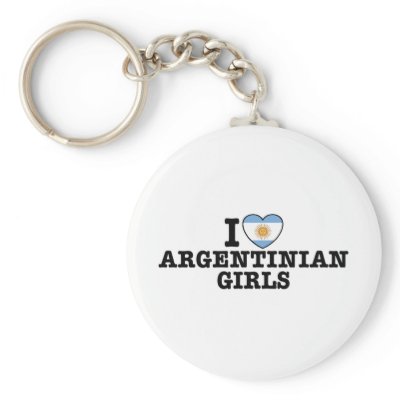 Argentinian Girls Key Chain by magarmor