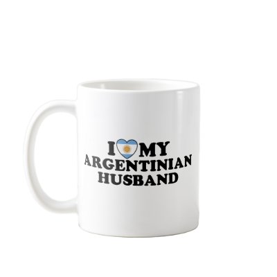 Argentinian  Husband Mugs by magarmor
