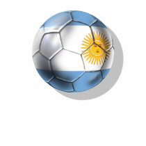Argentinian Soccer players and fans flag ball t-shirts by SoccerJersey Argentinian Soccer players and fans flag ball t-shirts